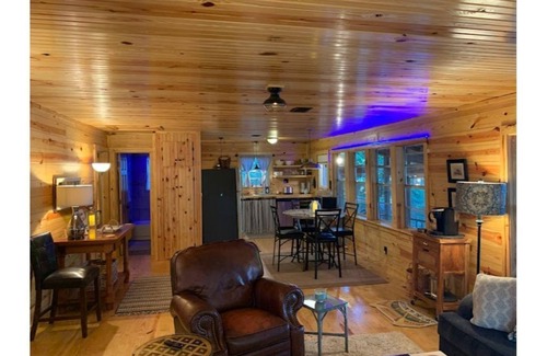 Pleasure Point Cottage | Waterfront Lake Cabin: Updated with Private Lodge Vibe