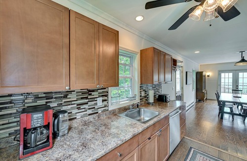 Town of Conesville House | New York Home with Amazing Views Near Windham!
