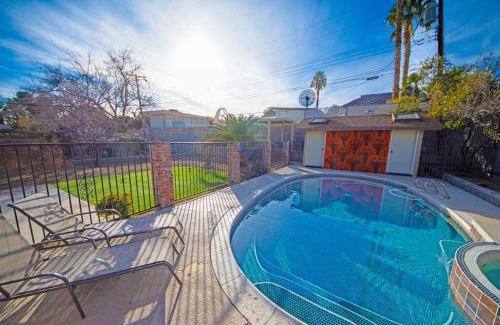 Las Vegas House | Modern Ranch Retreat with Pool & Hot Tub Near the Strip