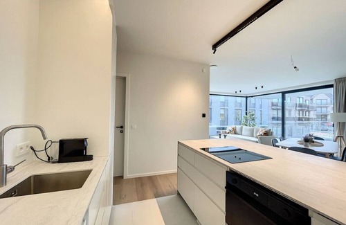 Duinbergen Apartment | Modern Oceanfront Apartment Steps from the Beach