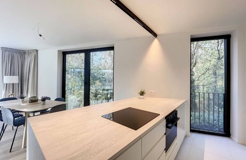 Duinbergen Apartment | Modern Oceanfront Apartment Steps from the Beach