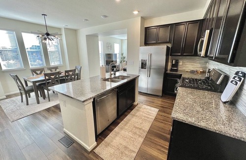 Dupont House | Modern 3BR Retreat with Office & Pool Near Denver's Charm