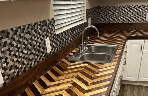 Layton Apartment | Newly remodeled mother in law basement apartment.