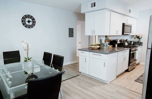 NoHo Arts District House | Renovated 2-Bedroom Townhouse with Private Rooftop Deck