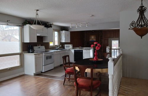 Southwest Calgary House | Modern Bungalow with Pool, Spa & Family-Friendly Amenities