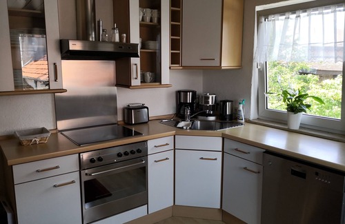 Nackterhof Apartment | Renovated Apartment in Palatinate Forest with Pool & Views