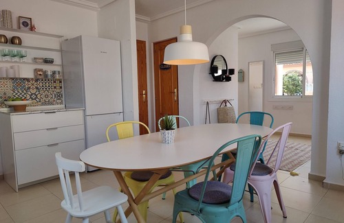 Gran Alacant House | Recently Renovated Corner House with Oceanfront Pool