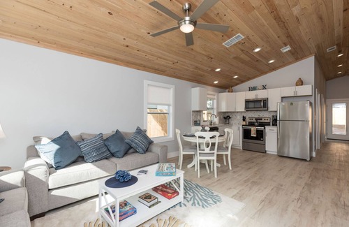 Coquina Gables House | Pet-Friendly Beach House Steps from Ocean with Fenced Yard