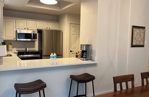 Graford House | Scenic Lake Front Condo Steps from Marina & Pool Access