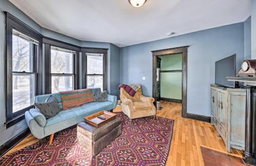 Lawrence House | Modern Retreat Near Downtown Lawrence with Family Amenities