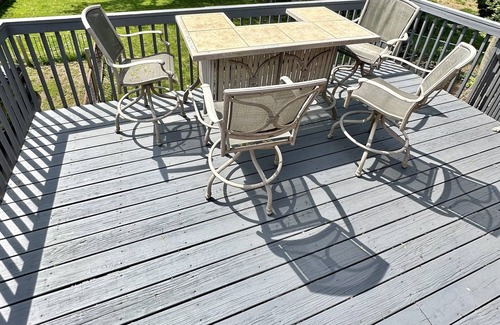 Center House | Pet-Friendly Haven: Renovated Home with Firepit & Patio