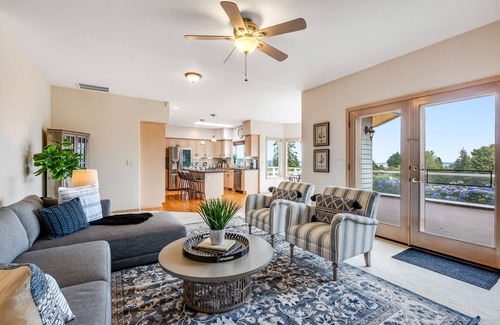 Camano Island House | Updated Home with Ocean Views, Pool & 9.8 Guest Rating