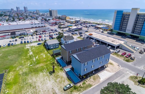 Cherry Grove Beach House | Updated Home with Private Pool & Steps to Cherry Grove Beach