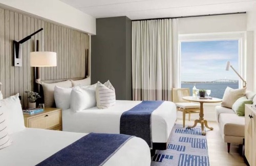 Goat Island Hotel | Newport Harbor Gem: Unmatched Views, Scenic Walk to Downtown | 2 Waterview Room