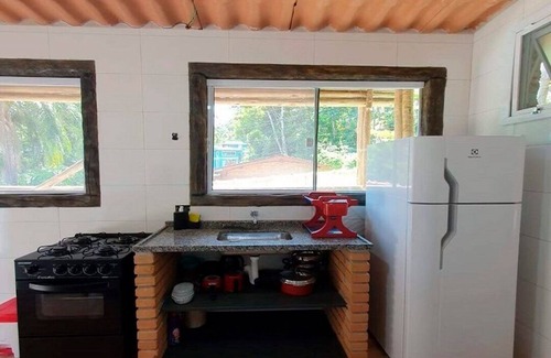 Praia da Fortaleza Condo | Next to lush nature, suite with TV, kitchen, wifi, barbecue, and garage