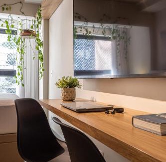 Vila Nova Conceicao Apartment | Modern Studios Near Ibirapuera Park with Hot Tub Access