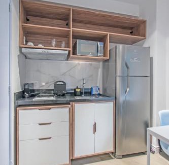 Vila Nova Conceicao Apartment | Modern Studios Near Ibirapuera Park with Hot Tub Access