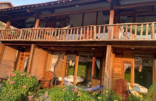 Quan Tom Cabin | Eco-Friendly Ngọc Tiên Farmer Lodge with Ocean Views