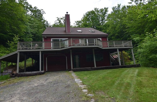 Holderness House | Secluded NH Mountain Getaway with Lake Views and Pool
