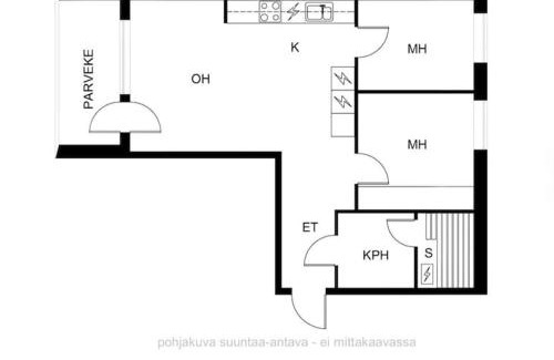 Etela-Kaarela Apartment | Comfortable 3-Bed Apartment with Sauna for Family Fun