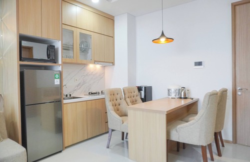 Semanggi Apartment | Cozy 2BR Stay at Samara Suites with Kitchen & Breakfast