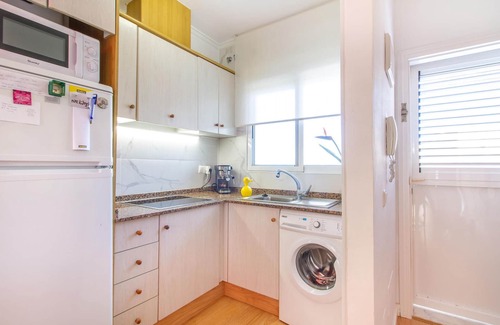Els Arenals del Sol Apartment | Elegant Apartment with Pool, Steps from Arenales del Sol Beach