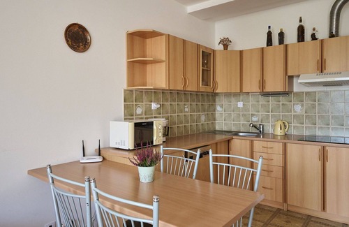 Albrechtice v Jizerskych horach Apartment | Inviting Apartment for Four with Balcony, WIFI & Kitchen