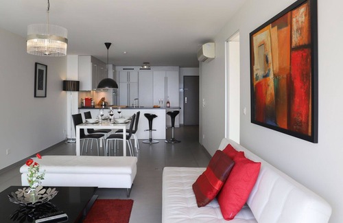Montreux Apartment | Inviting Apartment with Pool, Hot Tub & Panoramic Views