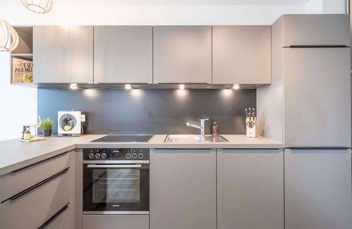 Norderhafen Apartment | Nice apartment for 3 people with WIFI, TV and balcony