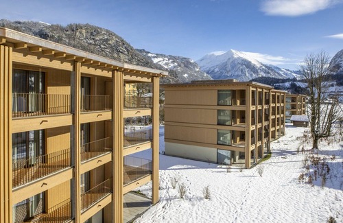 Martisberg Apartment | Cozy Apartment for 4 with WiFi, Lake View & Pet-Friendly
