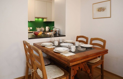 Falera Apartment | Nice apartment for 5 guests with pool, WIFI, TV, balcony, panoramic view and parking