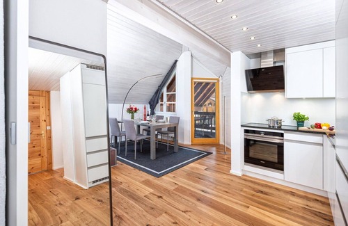 Lenzerheide Apartment | Cozy Apartment for 4 with Pool, Pets Welcome & Parking