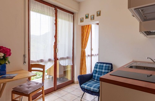 Germignaga Apartment | Cozy Apartment for 2 with Pool, Terrace, and WIFI