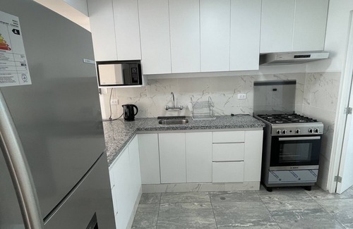 Chacarilla-Santa Cruz Apartment | Modern 3-Bedroom Apartment with Pool in Miraflores