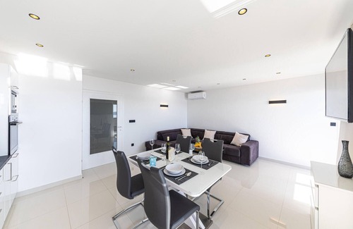 Seget Donji Apartment | Modern Family-Friendly Apartment Steps from the Beach