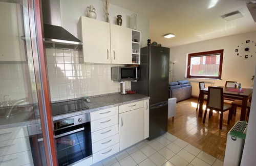 Bohinjska Bistrica Apartment | Delightful Apartment with Terrace & Garden View, Rated 10/10