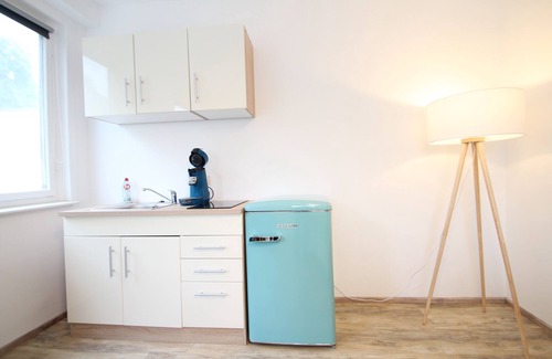 Bad Urach Apartment | Bright Apartment with Kitchen and Terrace for Your Getaway
