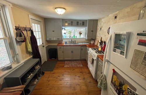 Lairdsville Cabin | Relaxing Creekside Cabin with Pet-Friendly Amenities