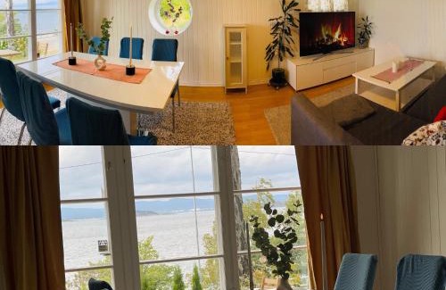 Oslo Apartment | Nice Family Friendly apartment 2 bed Rooms with sea view located in Nordstrand for 5 guests with a garden and grill with sea view just beside the apartment