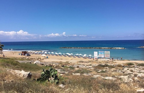 Paphos Apartment | Ocean-View Retreat: Renovated 4-Star Apartment Awaits