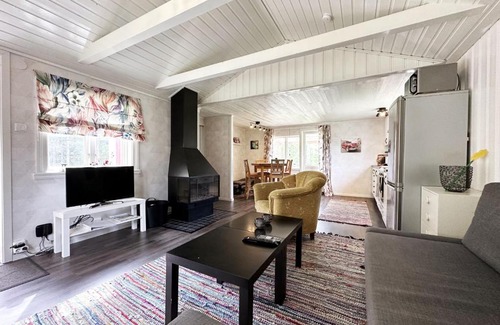 Timmersdala House | Serene Holiday Home by Vristulve Lake for Families & Pets