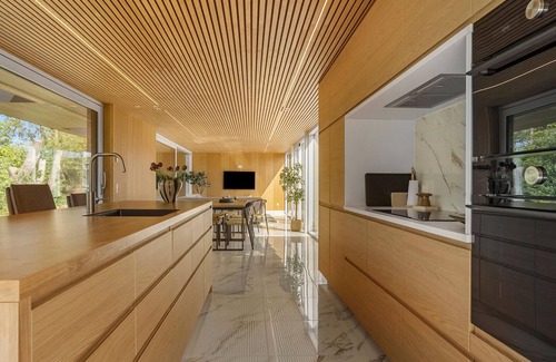 Knebel House | Nice home in Knebel with WiFi