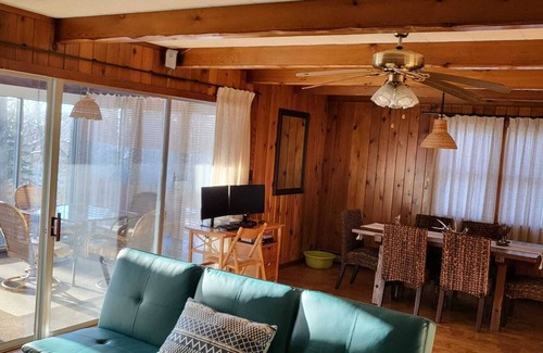 Hawley House | Modern Home in Lake Community with Pool and Spa Amenities