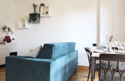 Torrino Apartment | Modern Retreat with Private Garage and Spa Amenities