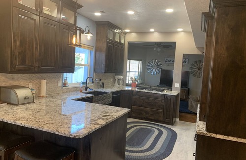 Kanab House | Serene Getaway: Ocean View Home with Spa & Hot Tub