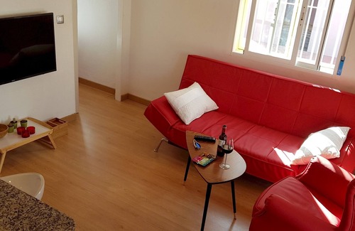 Cruz de Humilladero Apartment | Cozy Studio Attic Steps from Bus & Train Stations