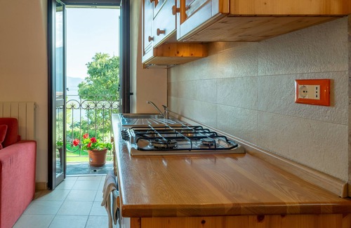 Zorzino Apartment | Scenic Lake View Studio at Zorzino Castle - Pet Friendly