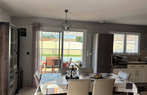 Biscarrosse Villa | Inviting Villa with Pool, Ocean View & Great Amenities