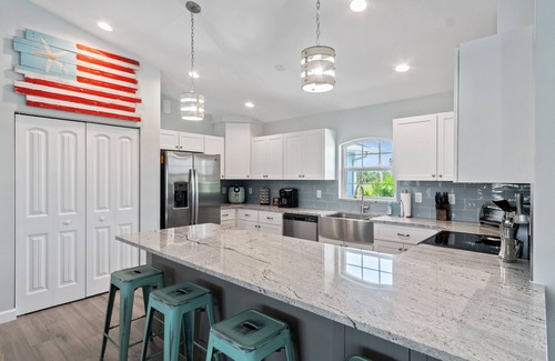 Pine Valley House | Idyllic Retreat with Saltwater Pool & Canal Access