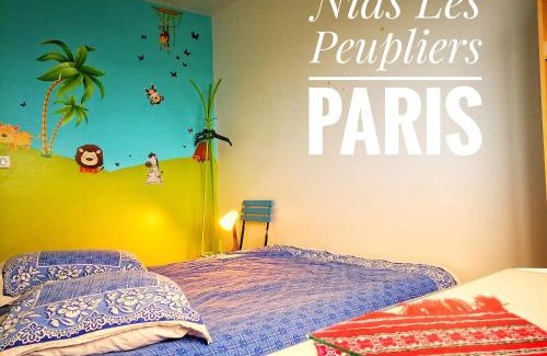 Longjumeau House | Budget-Friendly Stay at Nids Les Peupliers Paris with Dining